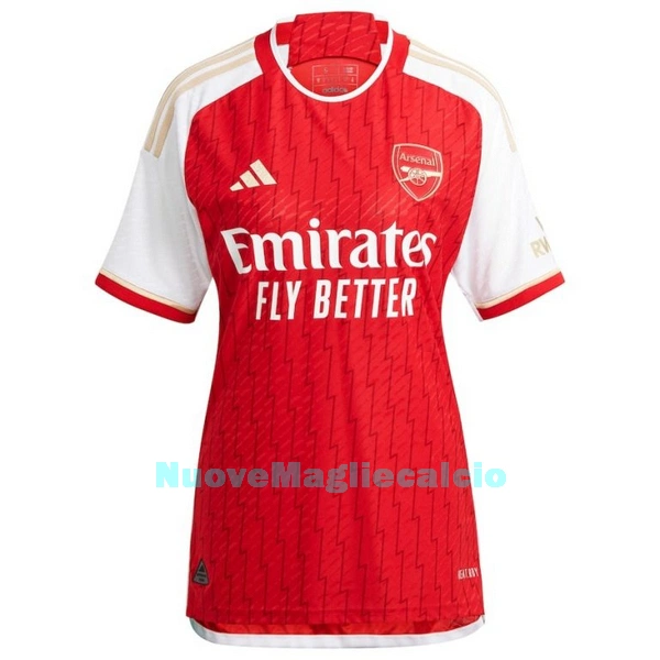 Maglia Arsenal Saka 7 Donna Primo 2023/24