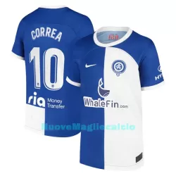 Maglia Atlético Madrid Correa 10 Uomo Secondo 2023/24 Maglia Atlético Madrid Correa 10 Uomo Secondo 2023/24