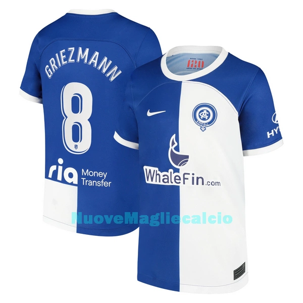 Maglia Atlético Madrid Griezmann 8 Uomo Secondo 2023/24