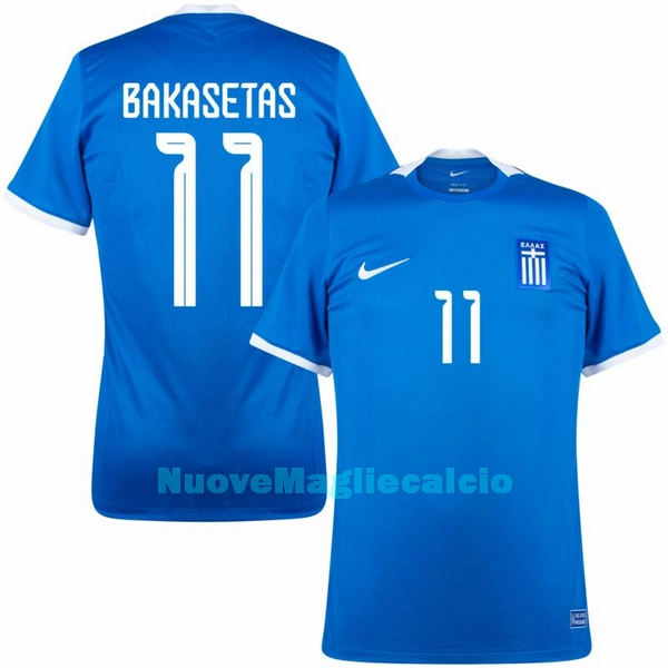 Maglia Grecia Bakasetas 11 Uomo Secondo 2023/24