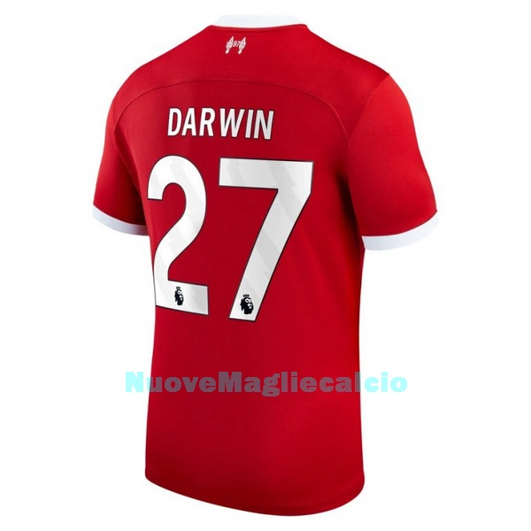 Maglia Liverpool Darwin 27 Uomo Primo 2023/24