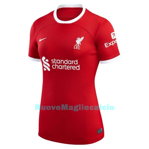 Maglia Liverpool Luis Díaz 23 Donna Primo 2023/24