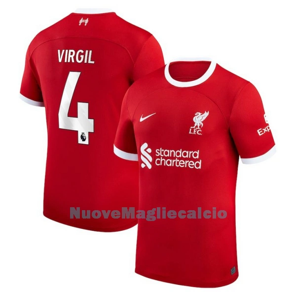 Maglia Liverpool Virgil 4 Uomo Primo 2023/24