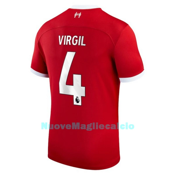 Maglia Liverpool Virgil 4 Uomo Primo 2023/24