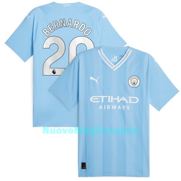 Maglia Manchester City Bernardo 20 Uomo Primo 2023/24