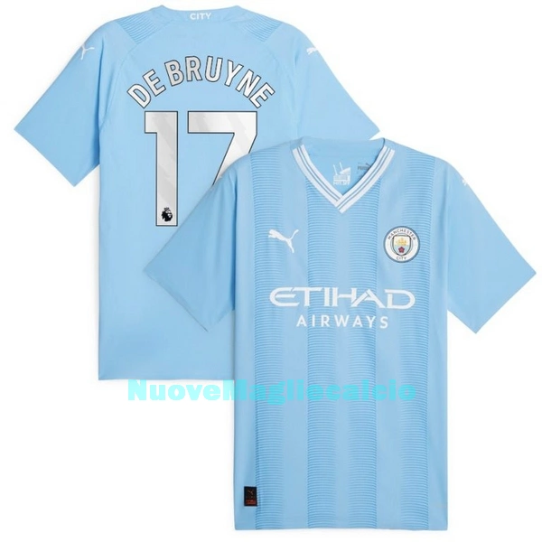 Maglia Manchester City De Bruyne 17 Uomo Primo 2023/24