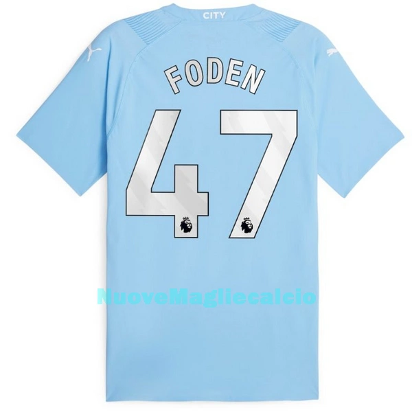 Maglia Manchester City Foden 47 Uomo Primo 2023/24