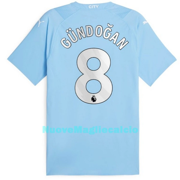 Maglia Manchester City Gündogan 8 Uomo Primo 2023/24