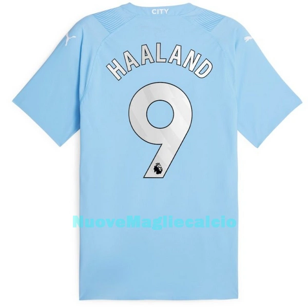 Maglia Manchester City Haaland 9 Uomo Primo 2023/24