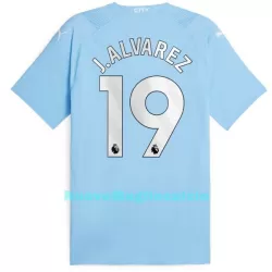 Maglia Manchester City J. Alvarez 19 Uomo Primo 2023/24