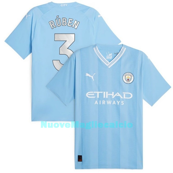 Maglia Manchester City Rúben 3 Uomo Primo 2023/24