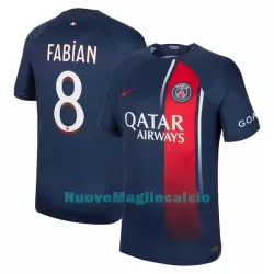 Maglia Paris Saint-Germain Fabian 8 Uomo Primo 2023/24 Maglia Paris Saint-Germain Fabian 8 Uomo Primo 2023/24