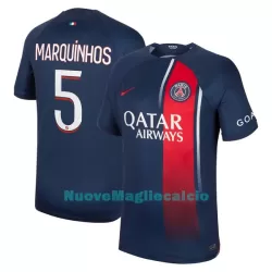 Maglia Paris Saint-Germain Marquinhos 5 Uomo Primo 2023/24 Maglia Paris Saint-Germain Marquinhos 5 Uomo Primo 2023/24