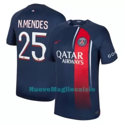 Maglia Paris Saint-Germain N.Mendes 25 Uomo Primo 2023/24 Maglia Paris Saint-Germain N.Mendes 25 Uomo Primo 2023/24