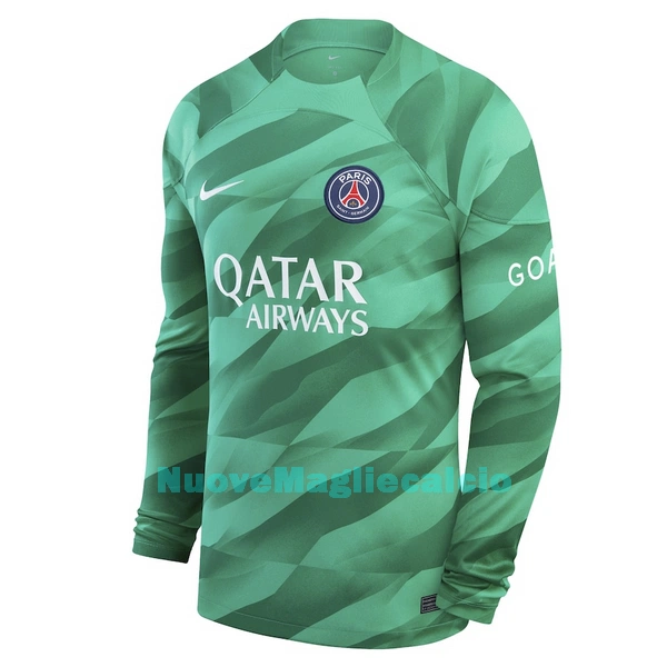 Maglia Portiere Paris Saint-Germain Sergio Rico 16 Uomo Primo 2023/24 Maniche Lunghe