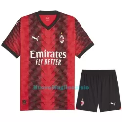 Completo calcio AC Milan Bambino Primo 2023/24 Completo calcio AC Milan Bambino Primo 2023/24