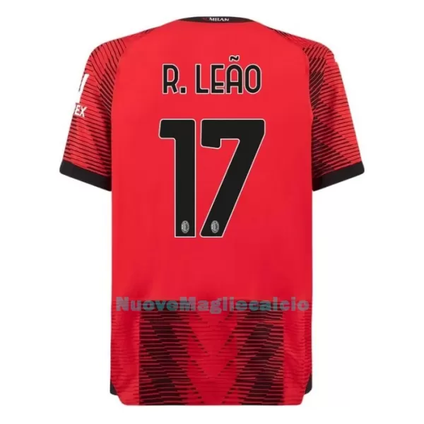 Completo calcio AC Milan R. Leao 17 Bambino Primo 2023/24