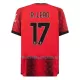 Completo calcio AC Milan R. Leao 17 Bambino Primo 2023/24