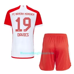 Completo calcio Bayern Monaco Alphonso Davies 19 Bambino Primo 2023/24 Completo calcio Bayern Monaco Alphonso Davies 19 Bambino Primo 2023/24
