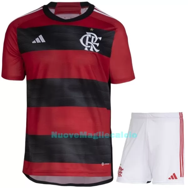 Completo calcio CR Flamengo Bambino Primo 2023/24