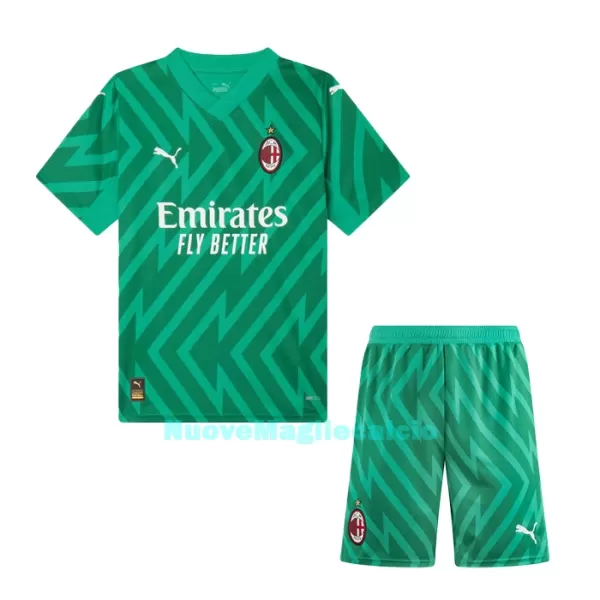 Completo calcio Portiere AC Milan Bambino Primo 2023/24