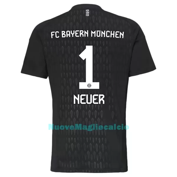 Completo calcio Portiere FC Bayern Monaco Manuel Neuer 1 Bambino Primo 2023/24