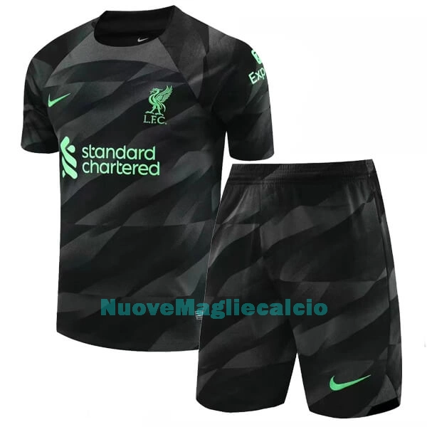 Completo calcio Portiere Liverpool Bambino Primo 2023/24