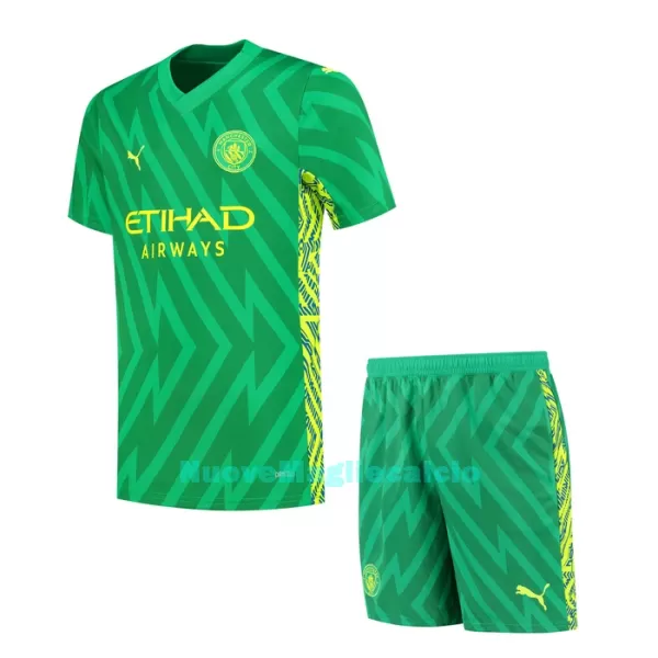 Completo calcio Portiere Manchester City Bambino Primo 2023/24