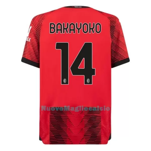 Maglia AC Milan Bakayoko 14 Uomo Primo 2023/24