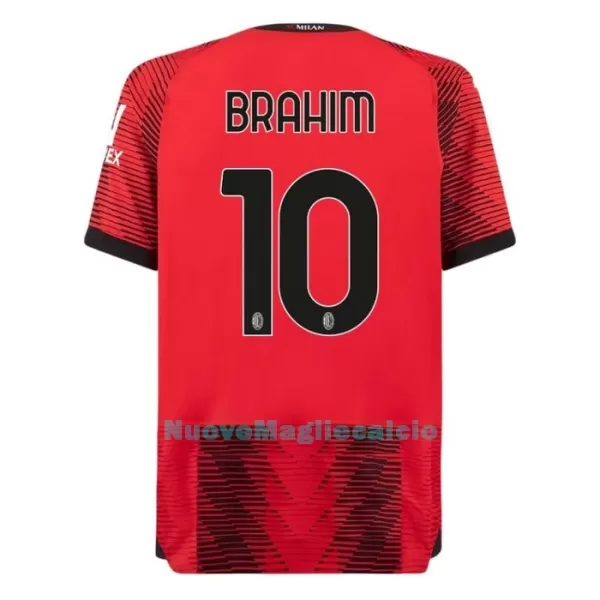 Maglia AC Milan Brahim 10 Uomo Primo 2023/24