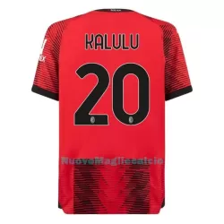Maglia AC Milan Kalulu 20 Uomo Primo 2023/24 Maglia AC Milan Kalulu 20 Uomo Primo 2023/24