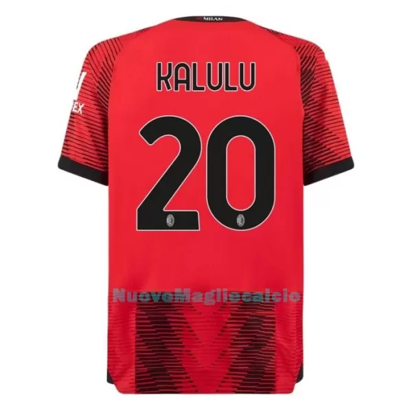 Maglia AC Milan Kalulu 20 Uomo Primo 2023/24