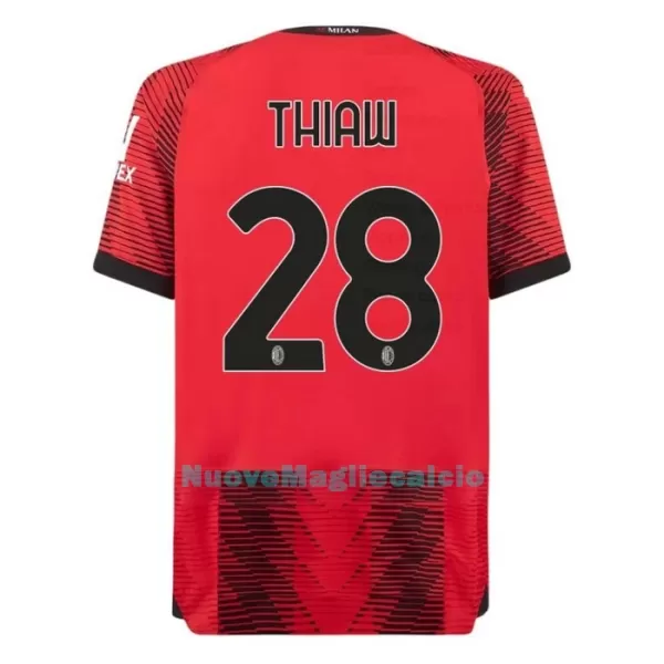 Maglia AC Milan Thiaw 28 Uomo Primo 2023/24