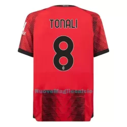 Maglia AC Milan Tonali 8 Uomo Primo 2023/24 Maglia AC Milan Tonali 8 Uomo Primo 2023/24
