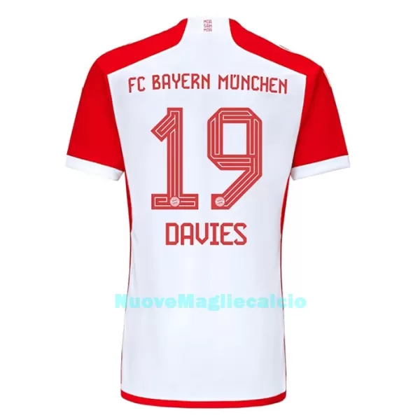 Maglia Bayern Monaco Alphonso Davies 19 Uomo Primo 2023/24