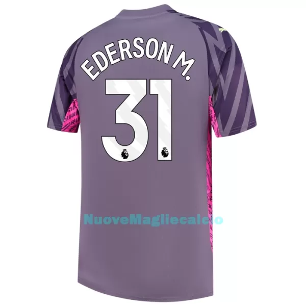 Maglia Portiere Manchester City Ederson Uomo Secondo 2023/24