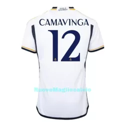 Maglia Real Madrid Camavinga 12 Uomo Primo 2023/24 Maglia Real Madrid Camavinga 12 Uomo Primo 2023/24