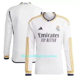 Maglia Real Madrid Uomo Primo 2023/24 Maniche Lunghe Maglia Real Madrid Uomo Primo 2023/24 Maniche Lunghe