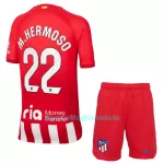 Completo calcio Atlético Madrid M.Hermoso 22 Bambino Primo 2023/24