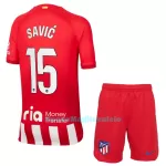 Completo calcio Atlético Madrid Savic 15 Bambino Primo 2023/24