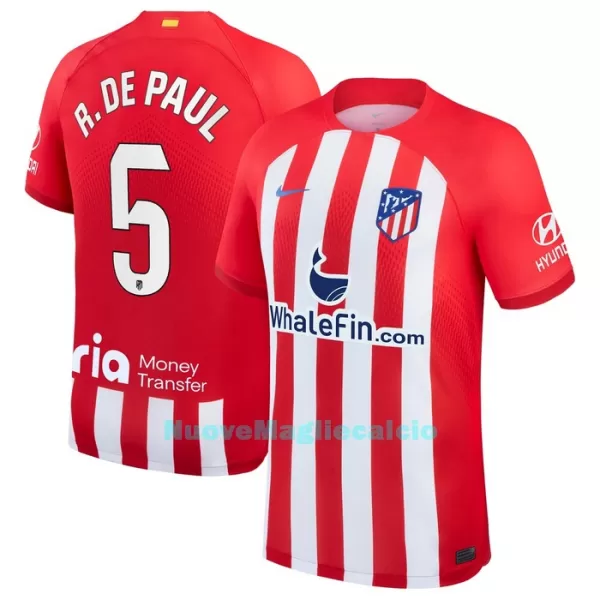 Maglia Atlético Madrid R. De Paul 5 Uomo Primo 2023/24