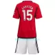 Completo calcio Manchester United Sabitzer 15 Bambino Primo 2023/24