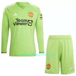 Completo calcio Portiere Manchester United Bambino Primo 2023/24 Maniche Lunghe Completo calcio Portiere Manchester United Bambino Primo 2023/24 Maniche Lunghe