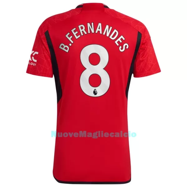 Maglia Manchester United Bruno Fernandes 8 Uomo Primo 2023/24