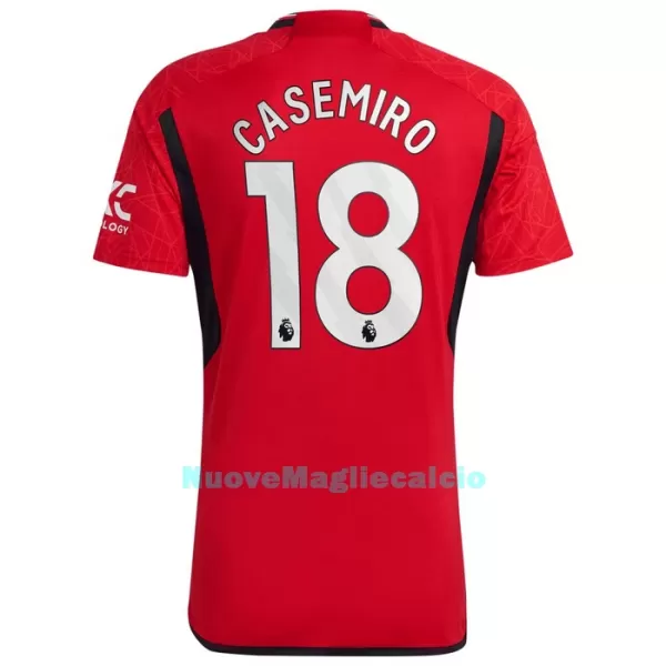 Maglia Manchester United Casemiro 18 Uomo Primo 2023/24