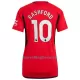 Maglia Manchester United Rashford 10 Donna Primo 2023/24