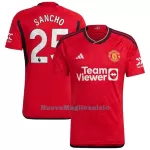 Maglia Manchester United Sancho 25 Uomo Primo 2023/24