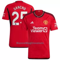 Maglia Manchester United Sancho 25 Uomo Primo 2023/24 Maglia Manchester United Sancho 25 Uomo Primo 2023/24