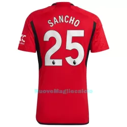 Maglia Manchester United Sancho 25 Uomo Primo 2023/24