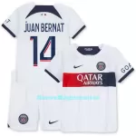 Completo calcio Paris Saint-Germain Juan Bernat 14 Bambino Secondo 2023/24